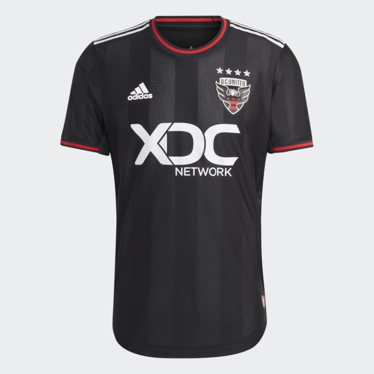 Adidas Negras Camiseta Autentica Local De Local 22/23 Del United