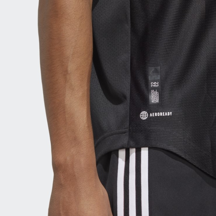 Adidas Negras Camiseta Autentica Local De Local 22/23 Del United