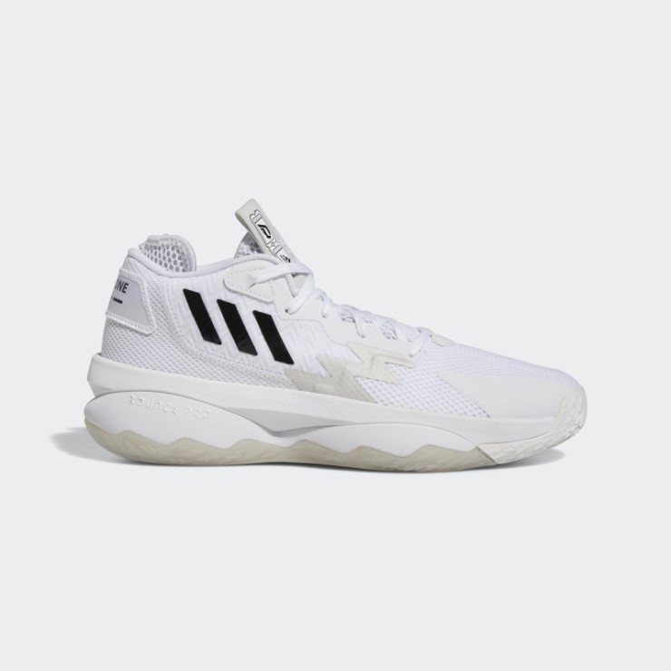 Zapatillas De Baloncesto Dame 8 Blancas Adidas