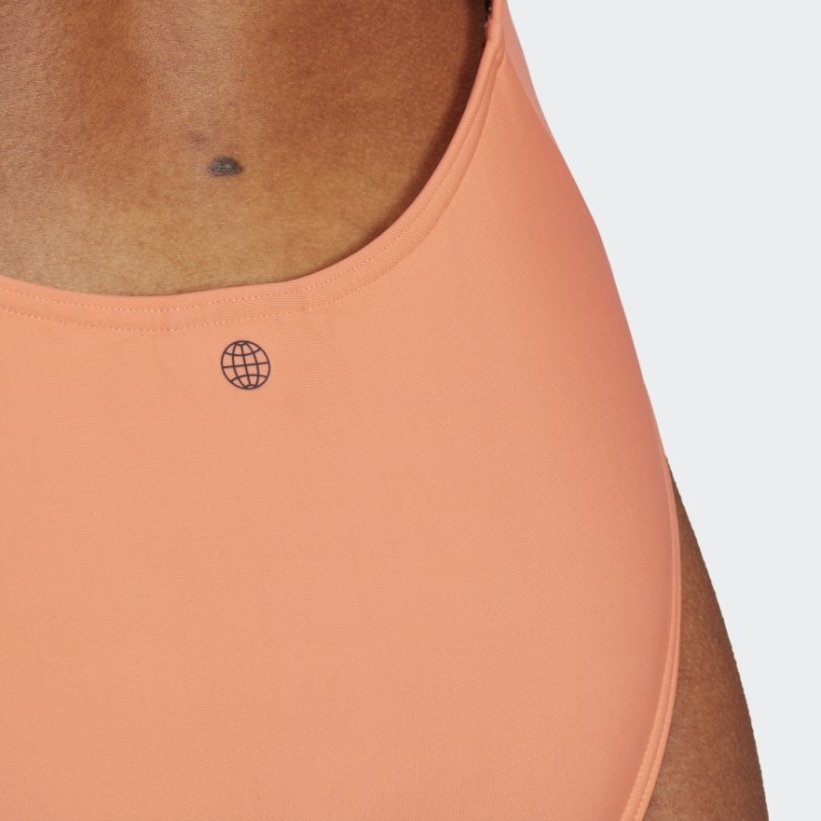 Bañador Adidas 3 Rayas Coral