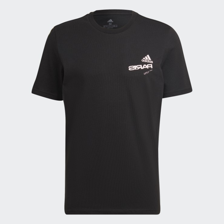 Camiseta Paris Negra Adidas
