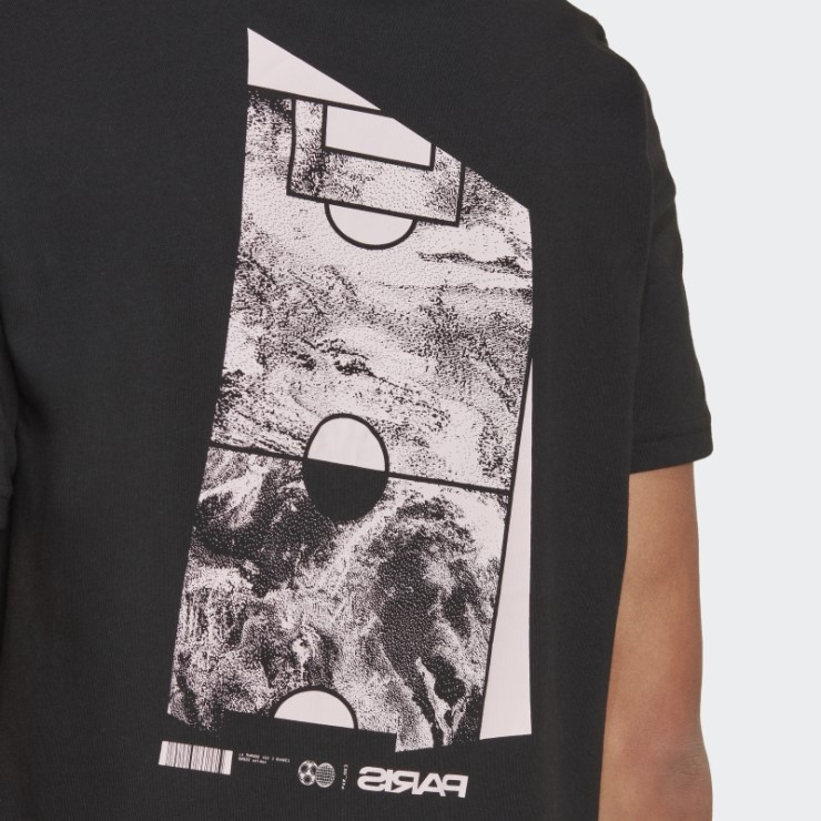 Camiseta Paris Negra Adidas