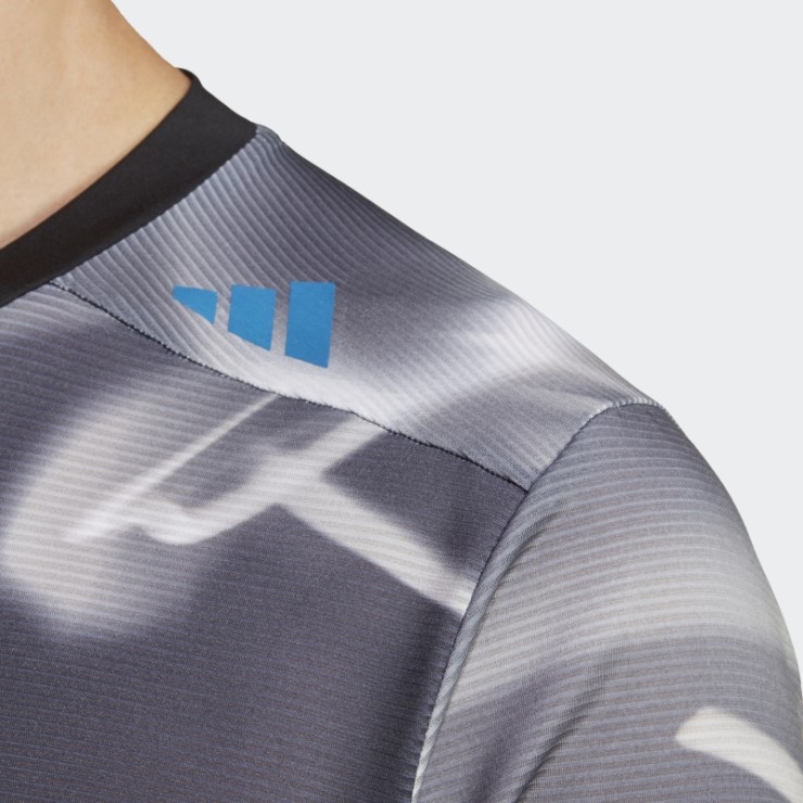 Adidas Design 4 Training Heat.rdy Allover Print Hiit Training Tee Gris