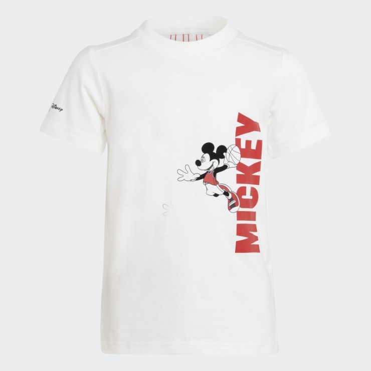 Adidas Conjunto De Verano Blanco Disney Mickey Mouse