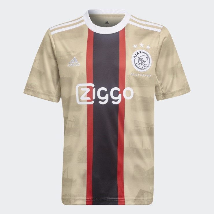 Adidas Ajax Amsterdam X Daily Paper 22/23 Tercera Camiseta Blanca