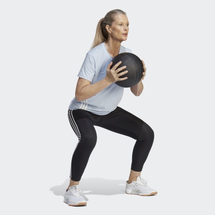 Camiseta De 3 Rayas Con Iconos De Tren Azul Amanecer Adidas