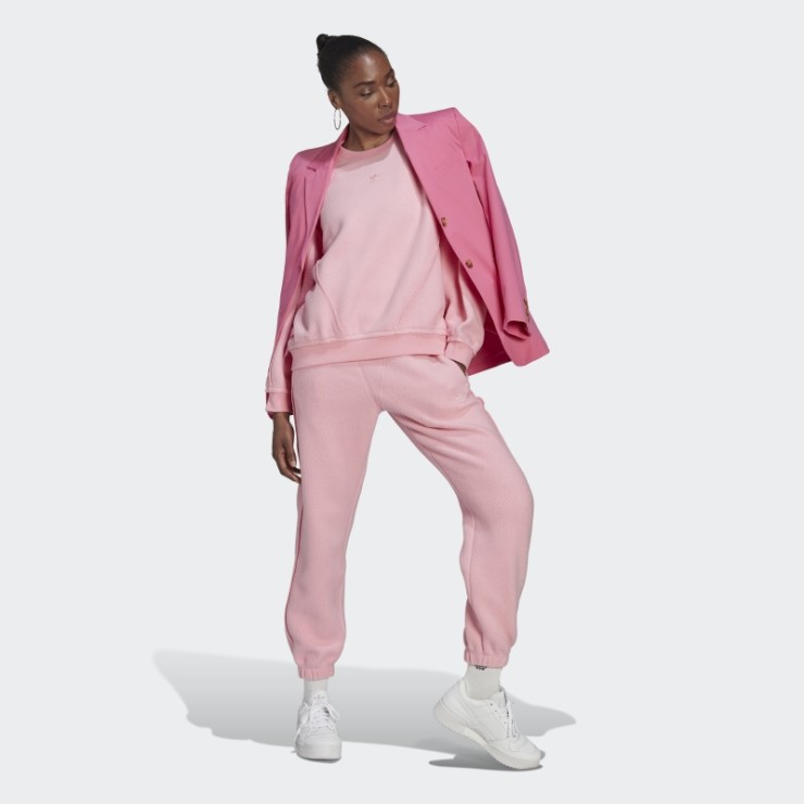 Pantalones De Chándal Rosa Claro Adidas Loungewear