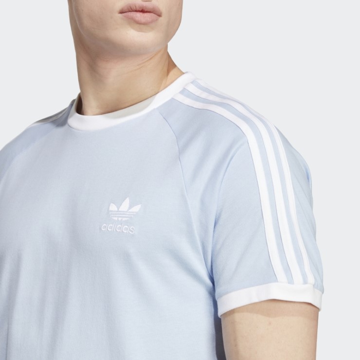 Adidas Adicolor Classics 3-stripes Camiseta Azul Amanecer