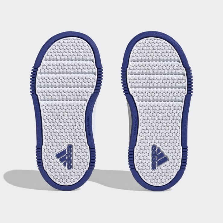 Elegantes Zapatos Negros Con Gancho Y Bucle Adidas Tensaur