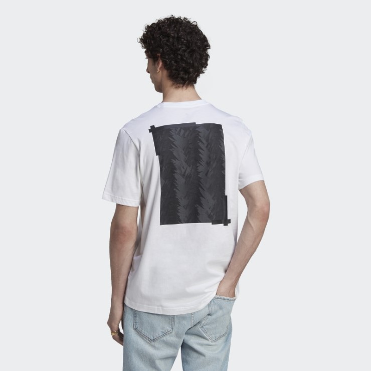 Camiseta Gráfica Adidas Juventus Blanca