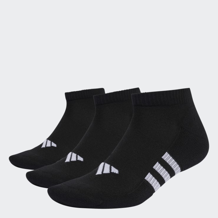 Calcetines Bajos Acolchados Adidas Performance 3 Pares Negros
