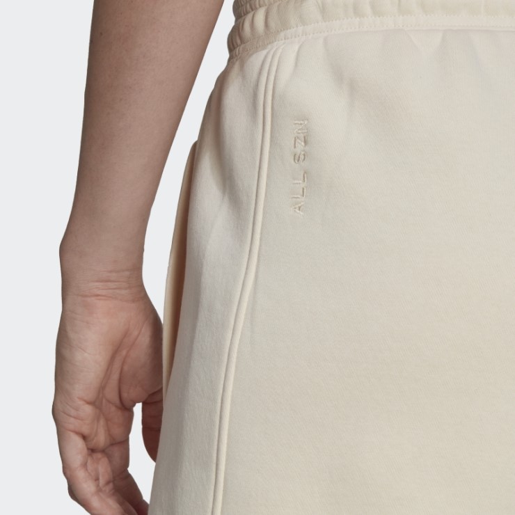 Adidas Ecru Tint All Szn Shorts De Vellón