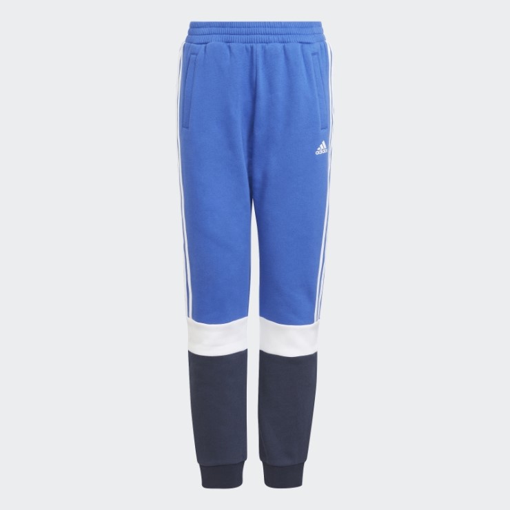 Joggers Con Bloques De Color Essentials De Adidas En Azul Llamativo