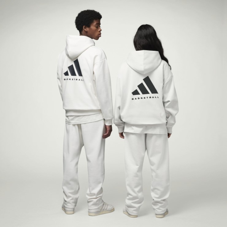 Joggers De Baloncesto Adidas Blancos Caliente