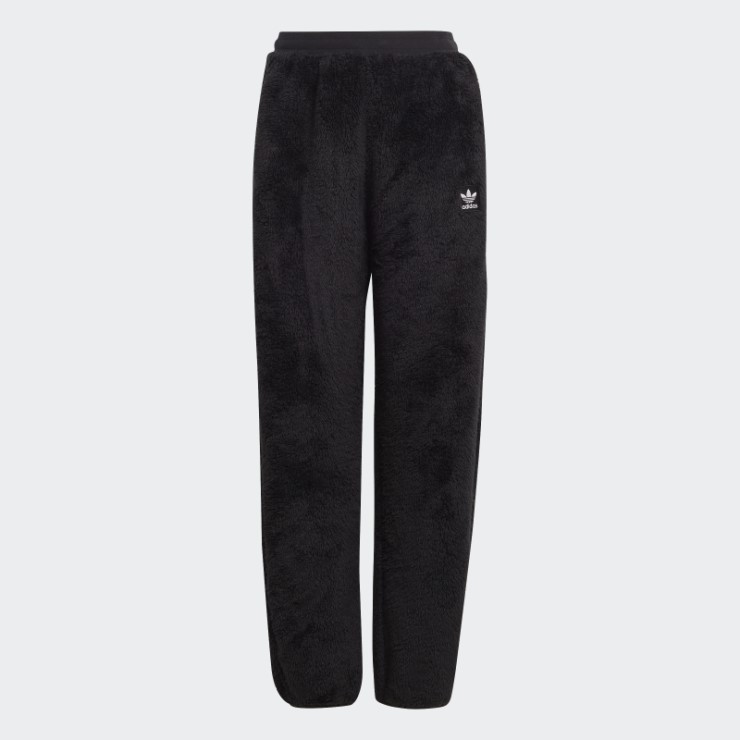 Pantalón Adidas Essentials+ Fluffy Teddy Negro