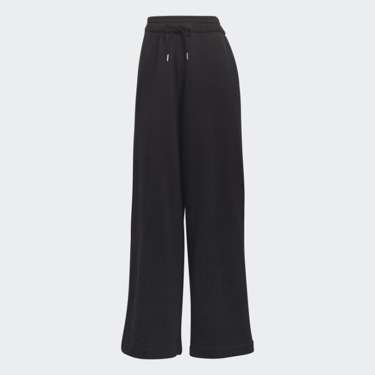 Adidas Joggers Adicolor De Pernera Ancha Negros