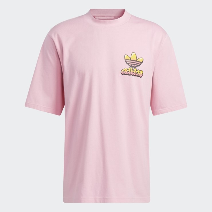 Camiseta Jeremy Scott (género Neutral) Rosa Claro Adidas