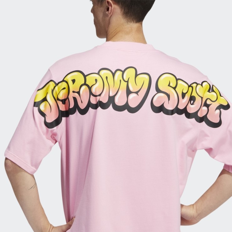 Camiseta Jeremy Scott (género Neutral) Rosa Claro Adidas