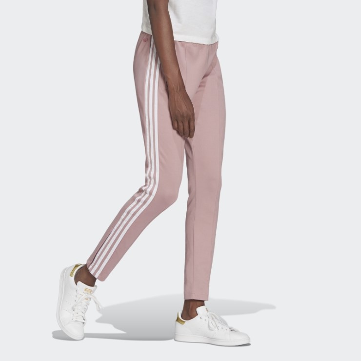 Adidas Pantalones De Chándal Malva Primeblue Sst