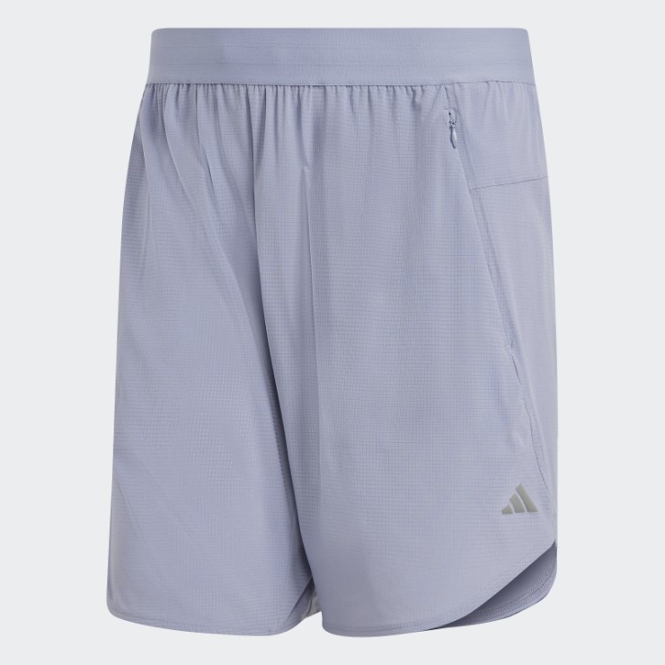 Elegante Diseñado Para Entrenar Pantalones Cortos De Entrenamiento Hiit Plata Violeta Adidas