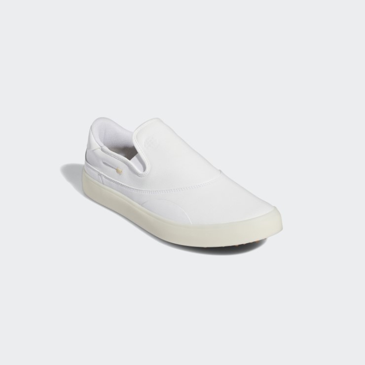 Blanco Adidas Matchcourse Zapatos De Golf Sin Clavos