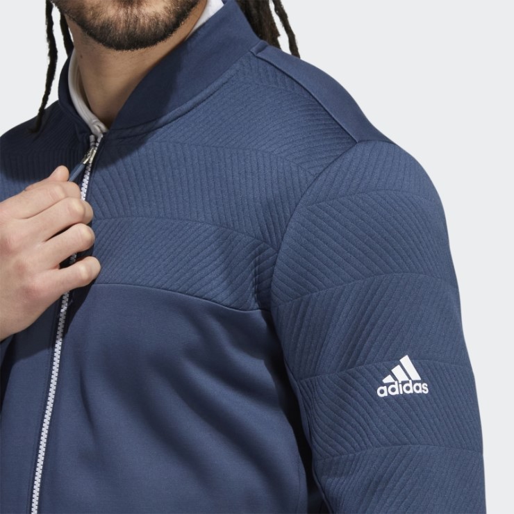Chaqueta Con Cremallera Completa Adidas Cold.rdy Azul Marino