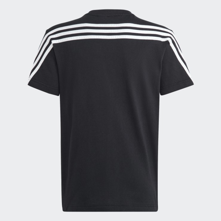 Camiseta Negra Con 3 Rayas Adidas Future Icons