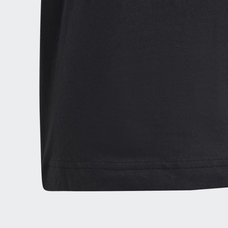 Camiseta Negra Con 3 Rayas Adidas Future Icons