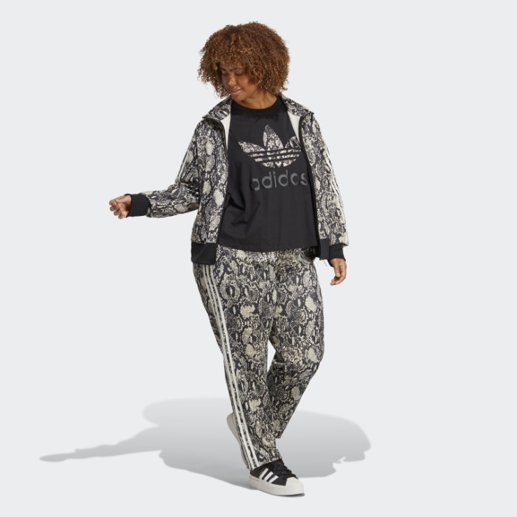 Camiseta Gráfica Adidas (talla Grande) Negra