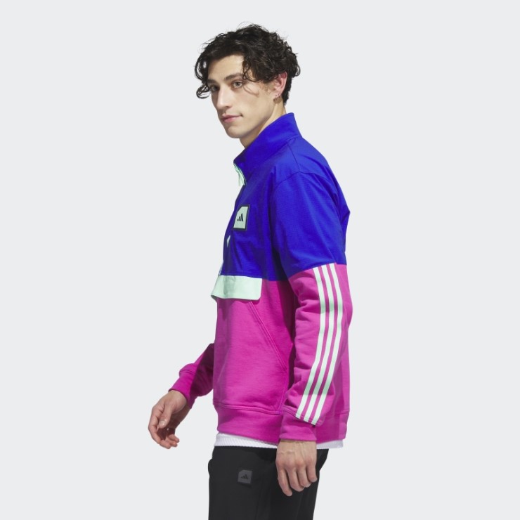 Adidas Adicross 1/2-zip Golf Anorak Azul