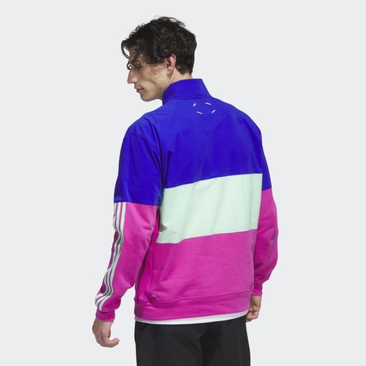 Adidas Adicross 1/2-zip Golf Anorak Azul