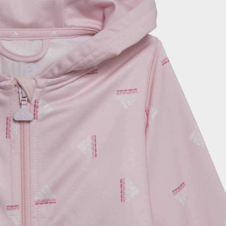Chándal De Poliéster Brillante Brandlove Adidas Rosa