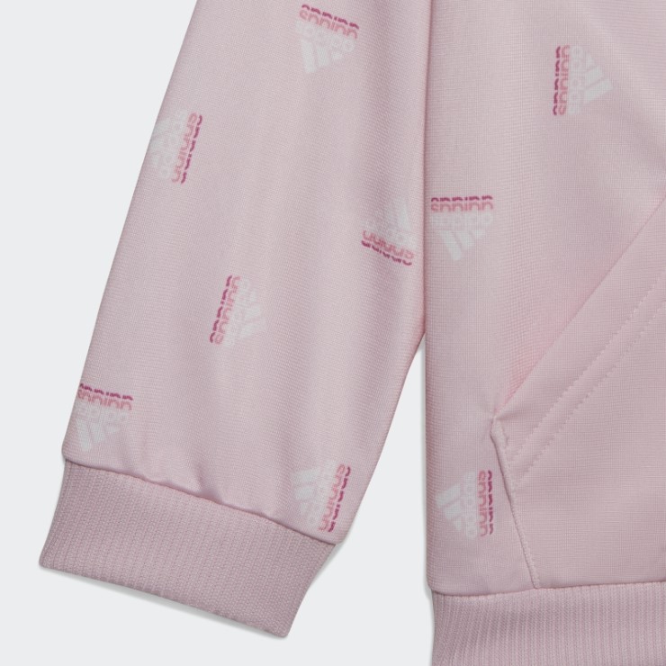 Chándal De Poliéster Brillante Brandlove Adidas Rosa