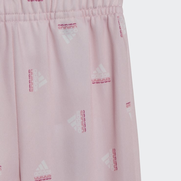 Chándal De Poliéster Brillante Brandlove Adidas Rosa