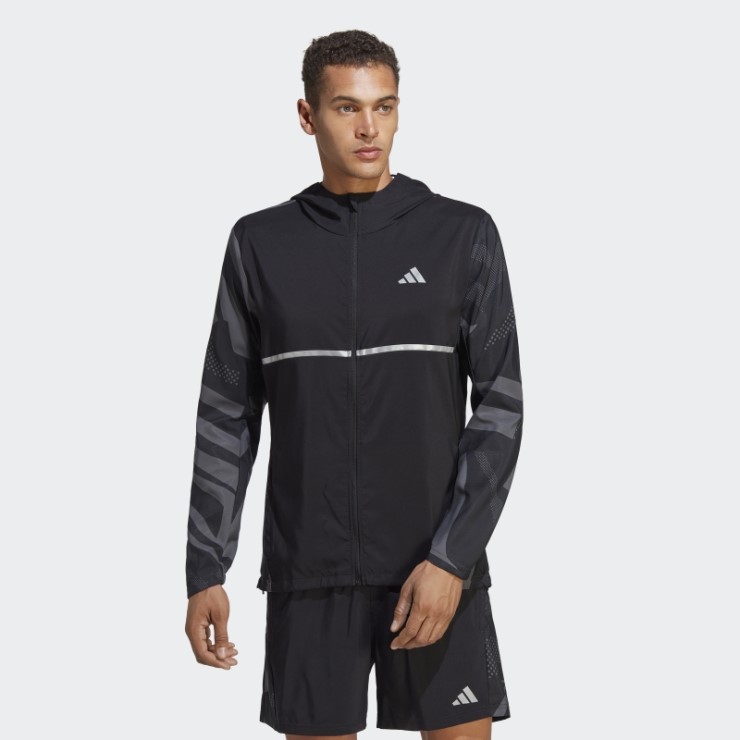 Chaqueta De Temporada Own The Run Adidas Negra