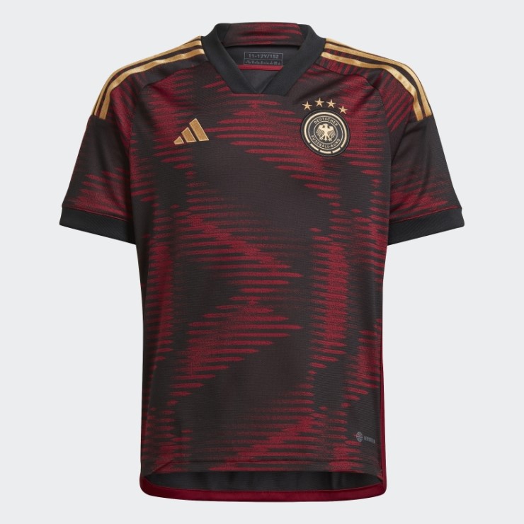 Camiseta Adidas Alemania 22 Negro Primera Equipación