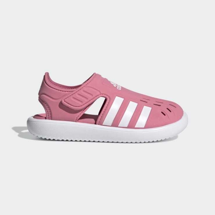 Sandalias De Agua Con Puntera Cerrada De Verano En Tono Rosa De Adidas