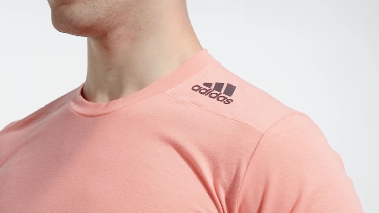 Camiseta Coral Diseñada Para Entrenar Adidas