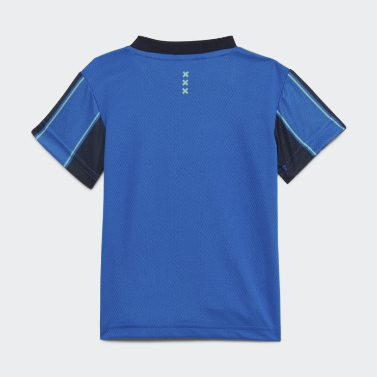 Kit Bebe Ajax Amsterdam 21/22 Segunda Equipación Azul Adidas