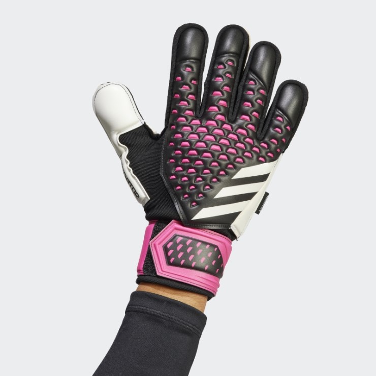 Guantes Adidas Predator Match Fingersave Negros