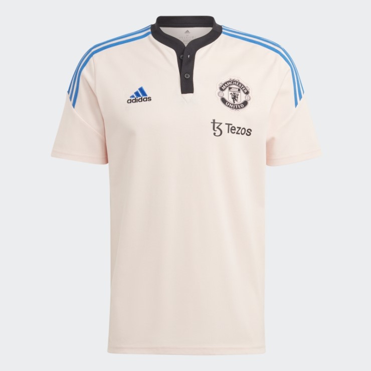 Polo Adidas Manchester United Condivo 22 Rosa Hielo