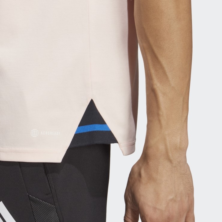 Polo Adidas Manchester United Condivo 22 Rosa Hielo