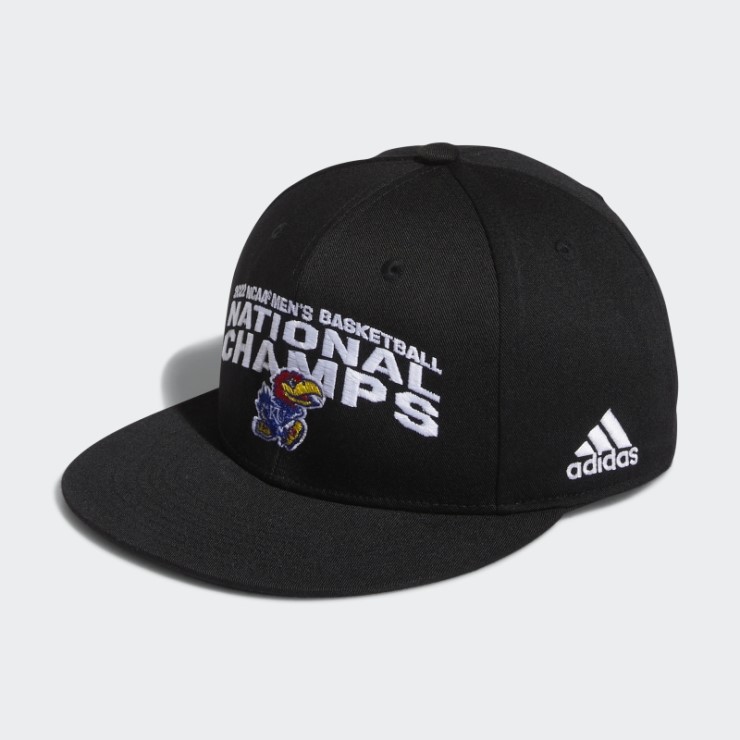 Gorra Negra Adidas Kansas Campeonato Nacional Hombre 2022