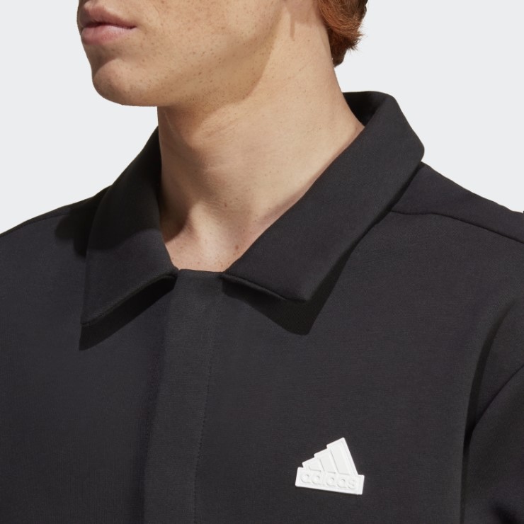 Adidas Future Icons Chaqueta De Entrenador De 3 Rayas Negro