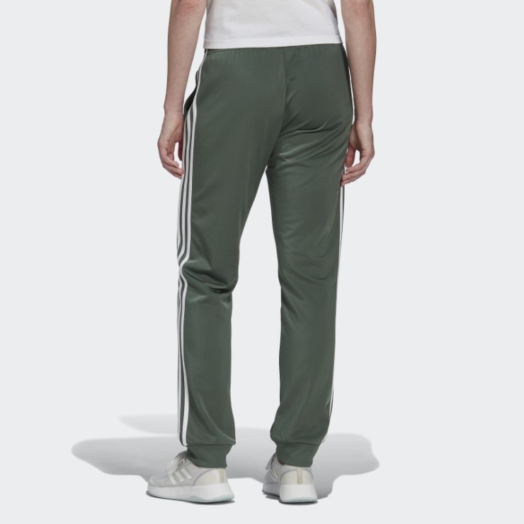 Pantalones De Chándal Primegreen Essentials Warm-up Slim Tapered 3-stripes Verde óxido Adidas