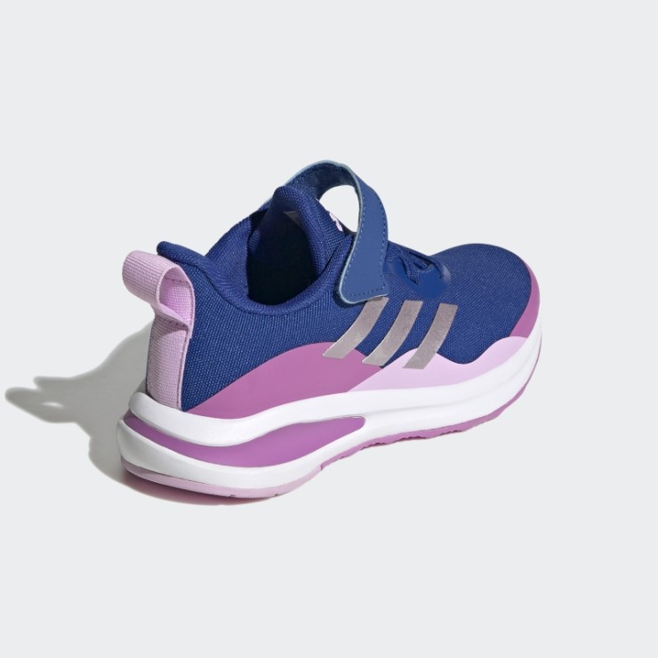 Adidas Fortarun Sport Zapatillas De Running Con Cordones Elásticos Y Tira Superior En Azul