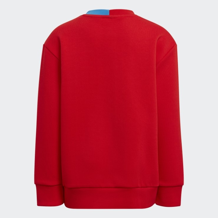 Conjunto De Sudadera Y Pantalón Adidas X Classic Lego Crew Rojo Caliente