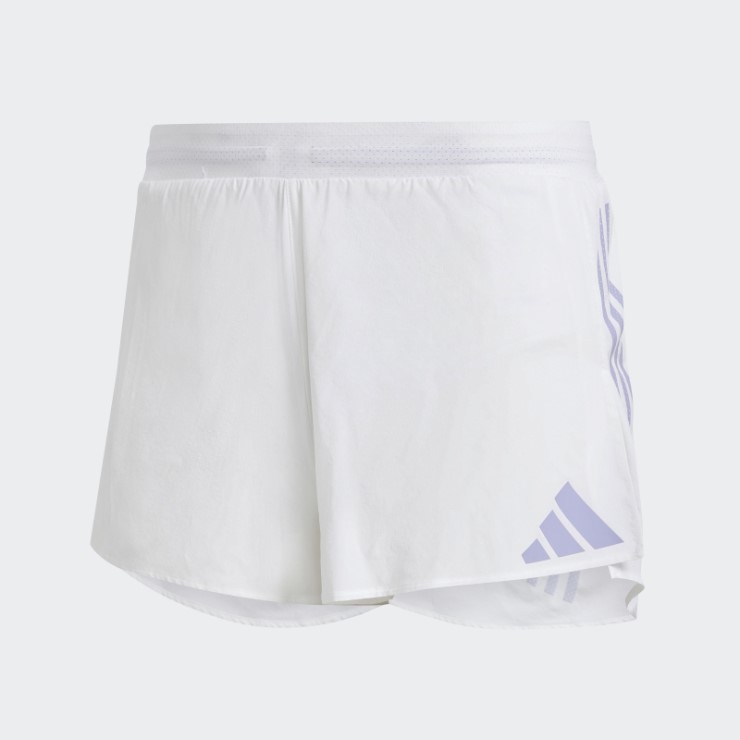 Pantalones Cortos Adidas Adizero Split Morado Claro