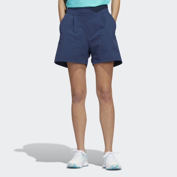 Shorts Plisados ​​azul Marino Adidas
