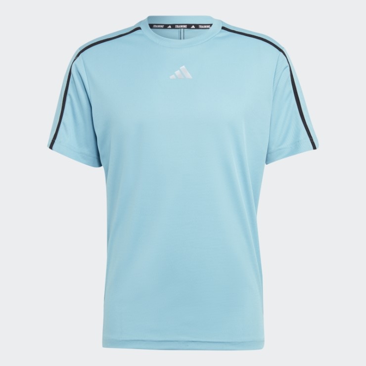 Adidas Camiseta Azul De Entrenamiento